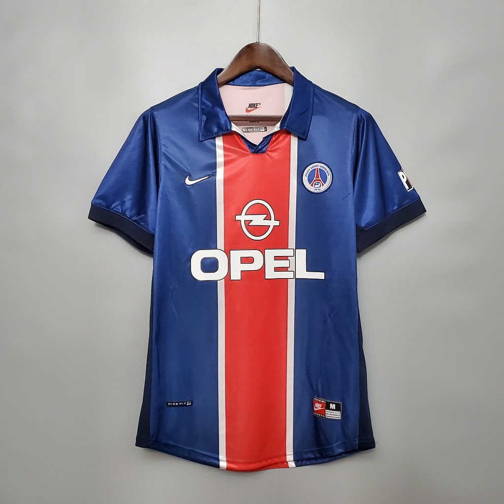 Psg 98-99 Home Away Retro เสื้อฟุตบอลฟุตบอล RONALDINHO OKOCHA