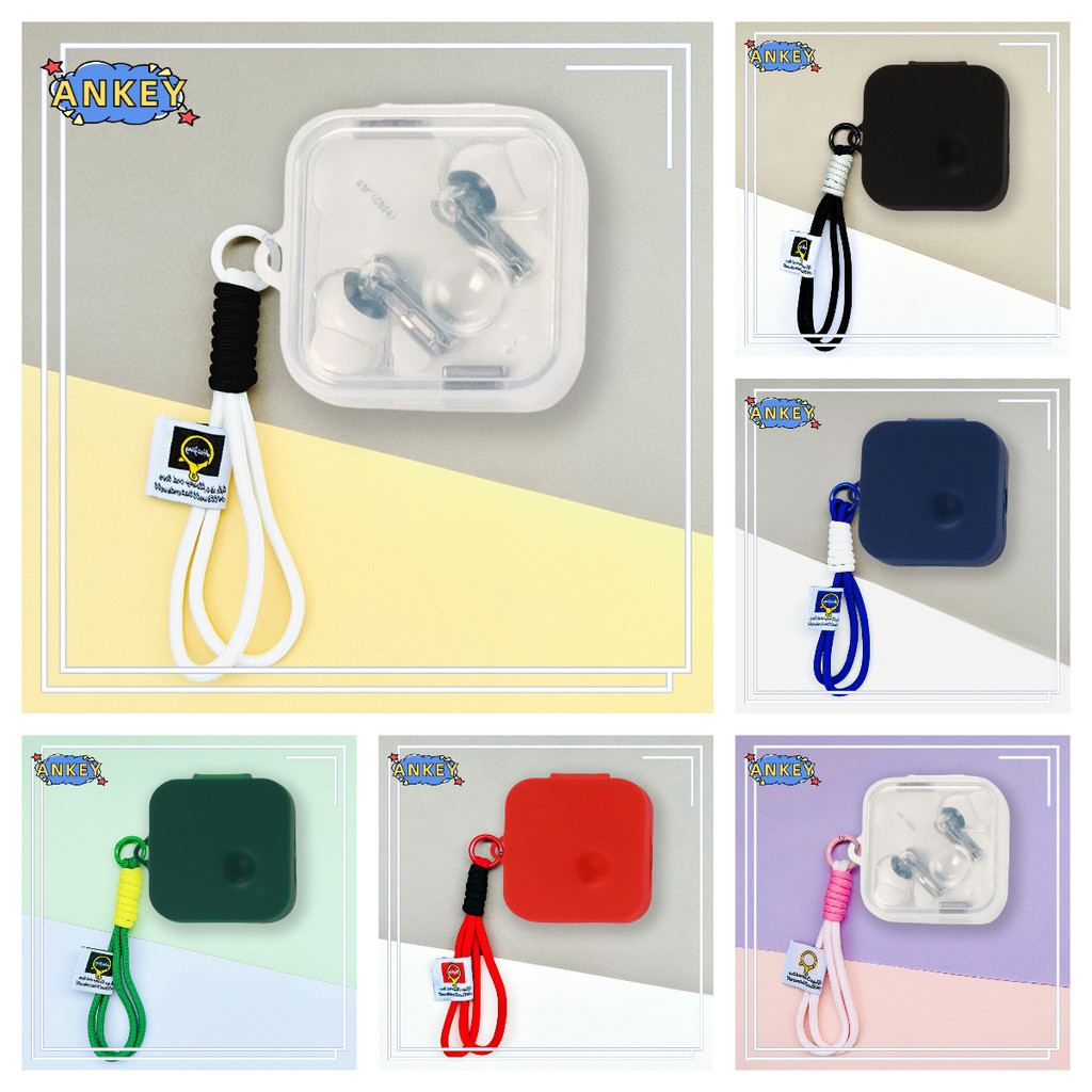 Case for Nothing Ear R Protective Nylon Lanyard Soft Cover Nothing Ear2 Ear3 Shells Anti Dust Sleeve