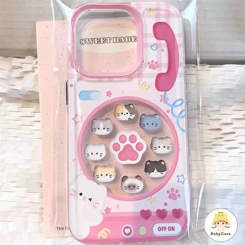 เคสไอโฟน 11 สำหรับ iPhone 13 11 15 Pro Max 12 14 Pro Max XR XS X Max 7 15 14 8 Plus SE 2020 ผ้าแมวน่ารักน่ารัก