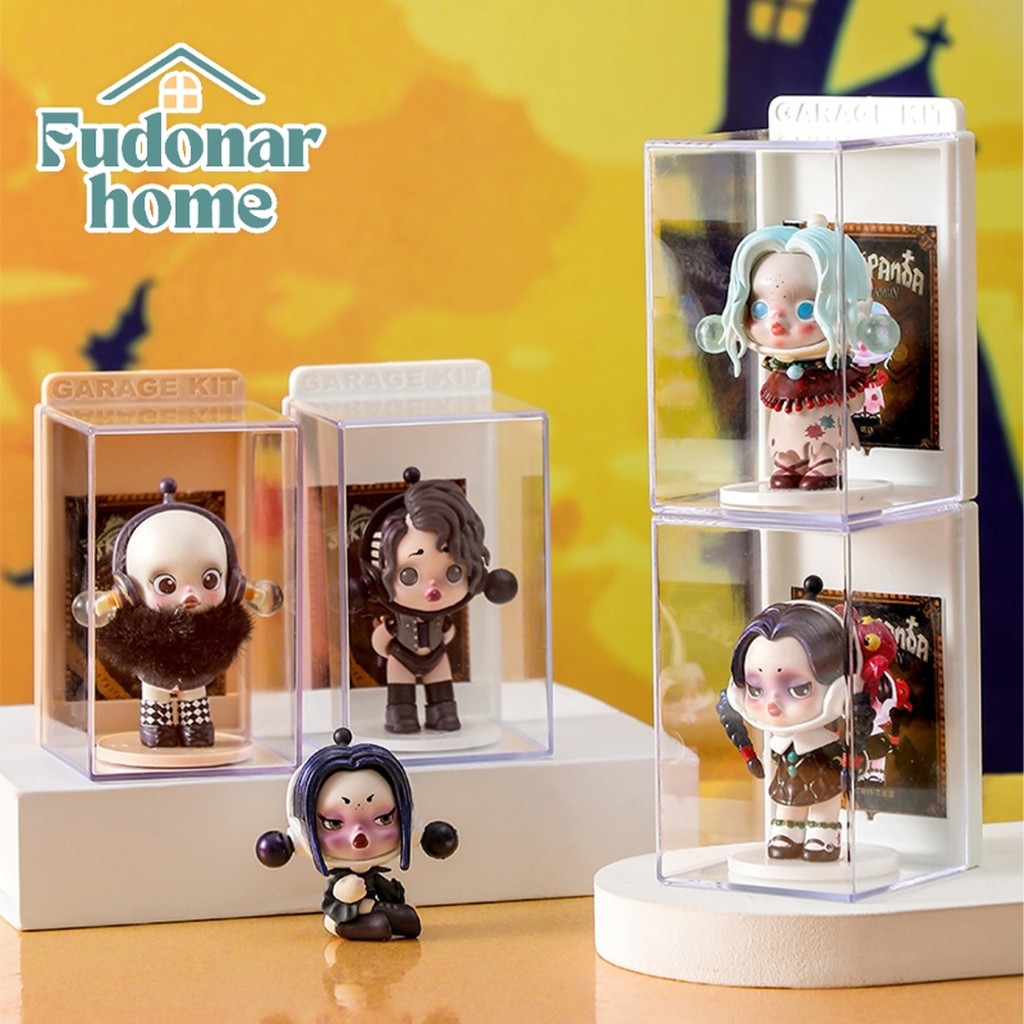 Fudonar กล่องใส่โมเดล กล่องเก็บโมเดล มีช่องใส่การ์ด แบบเดี่ยว นำมาวางต่อกันเป็นชั้นๆ ได้ คุณภาพดี