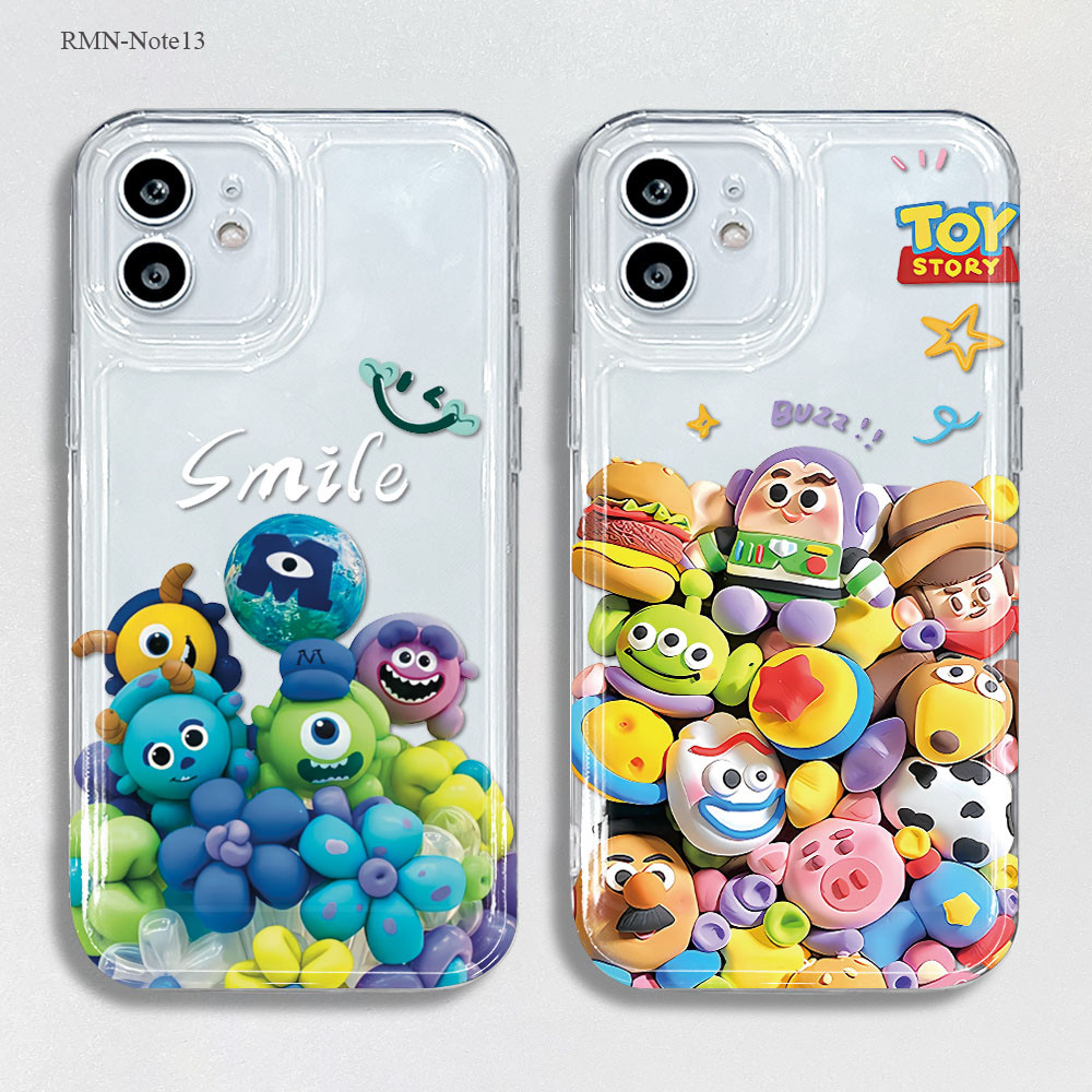 สำหรับ Xiaomi Redmi Note 13 12 11S 11 10 10S 9 8 Pro 4G 5G เคสเรดมี เคส เคสโทรศัพท์โปร่งใส QSK