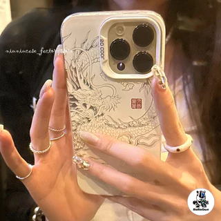 เคสโทรศัพท์ For Realme 5I 7I C11 C17 C67 C25S C31 C53 C30 C55 C33 C35 C21Y C25Y C21 C15 RENO 6 10 11 8T โทเทมมังกร เคส