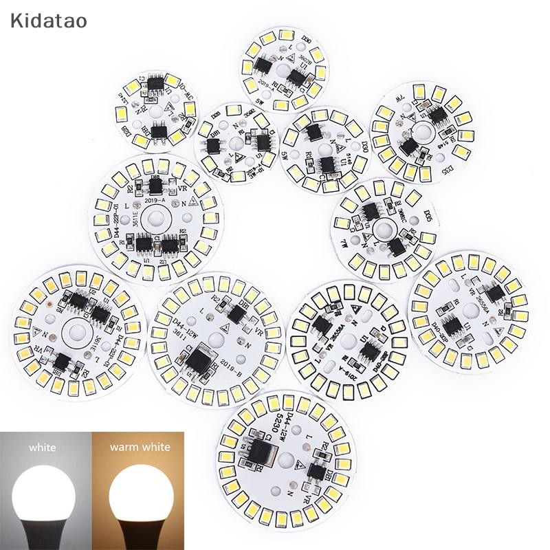 Kidatao หลอดไฟ LED Patch โคมไฟ SMD แผ่นโมดูลวงกลมแหล่งกําเนิดแสงแผ่นสําหรับหลอดไฟ
 ใหม่ ใหม่
