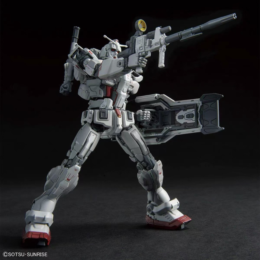 BANDAI GUNDAMBandai Hg 1/144 RX-78 [G] E GUNDAM EX RFV ประกอบชุดของขวัญสําหรับแฟน