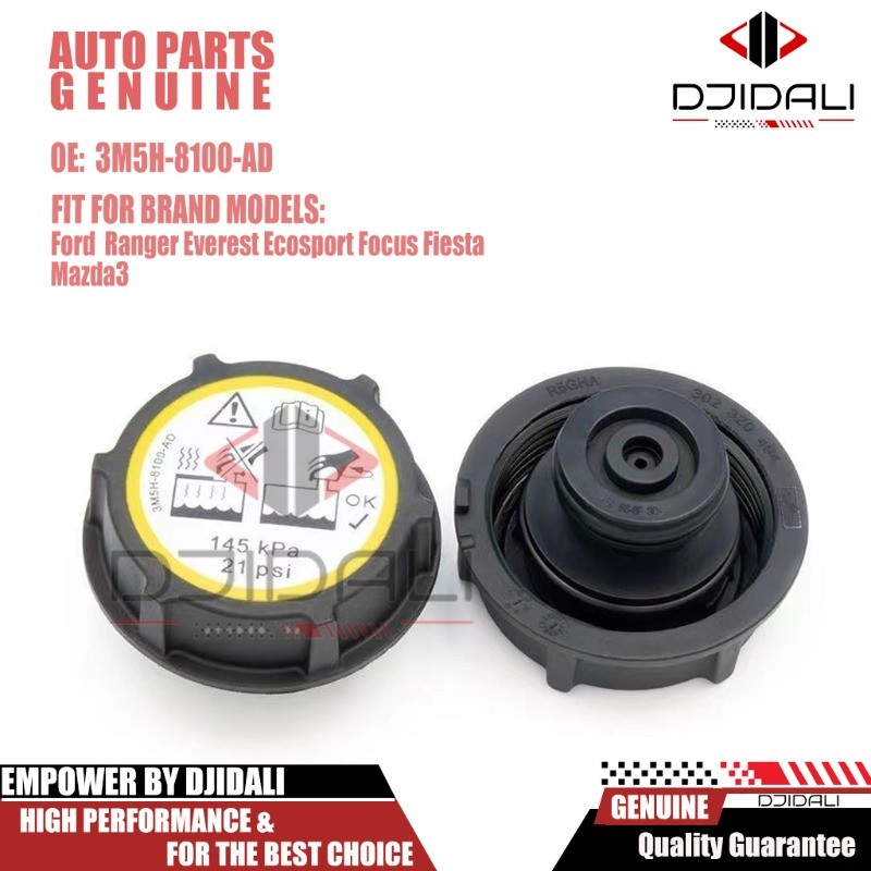 ฝาปิดขวดหม้อน้ํา Coolant สําหรับ Ranger Everest Ecosport Focus Fiesta Mazda3 3M5H-8100-AD
