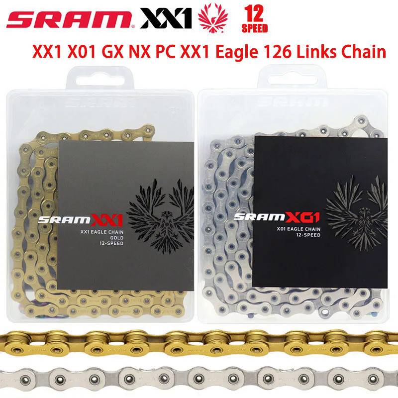 SRAM XX1 X01 GX NX Eagle MTB Bicycle Chains 12 Speed 126 Links Ultralight Mountain Road Bike Chain 1