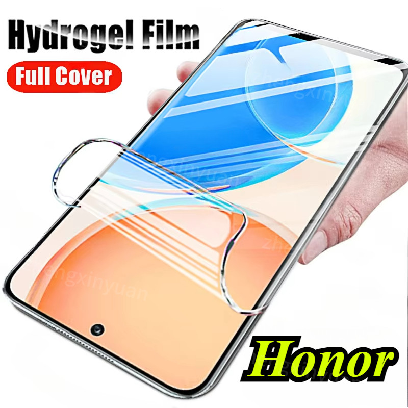 สําหรับ Honor X9C Smart X9B X9A X9 X8 X8B X7B X7C X8A X9CSmart 200 200SMART 200Pro ป้องกันหน้าจอฟิล์มไฮโดรเจลนุ่มสําหรับ Honor90lite 90pro Magic6PRO Magic7PRO Magic6PRO Magic7PRO Magic6PRO Magic7PRO Magic
