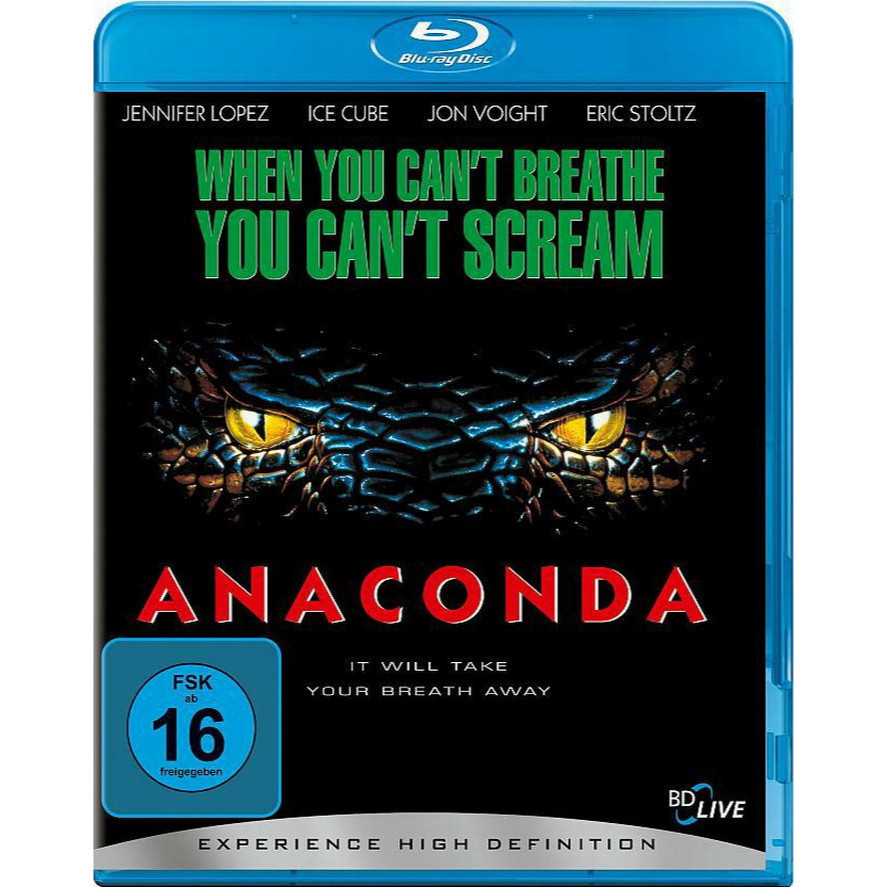 [ภาษาอังกฤษ] ภาพยนตร์ Blu-ray HD 4K UHD 1080P Anaconda