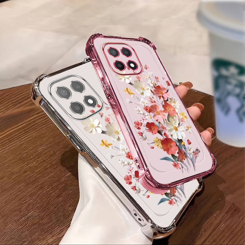 ปลอก Honor X6C X6 X6S X8 4G 5G X6A X6B X8A X8B X8C เคสโทรศัพท์สําหรับซิลิโคนใหม่สี่มุมป้องกันการตก h