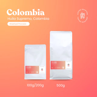 เมล็ดกาแฟ Colombia Supremo - Washed process เมล็ดกาแฟคั่วอาราบิก้า Cherdchai Coffee Roasters