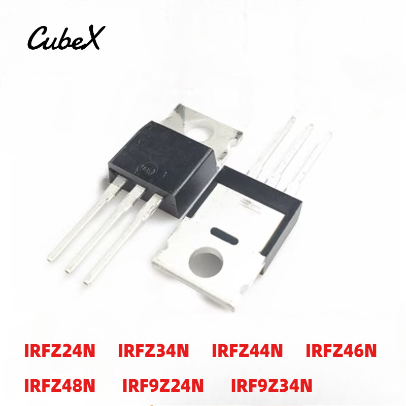 5 ชิ้น IRFZ24 IRFZ34N IRFZ44N IRFZ46N IRFZ48N IRF9Z24N IRF9Z34N TO-220 Power MOSFET