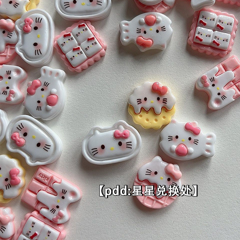 [100 ชิ้นในสต็อก] ปลาแมวแห้ง ~ อุปกรณ์เรซินแมวน่ารัก คลิปโทรศัพท์ ป้าย DIY วัสดุทำมือ ราคา ถูกที่สุด ดีลบีเคเค แกลเลอรีภาพที่ 4