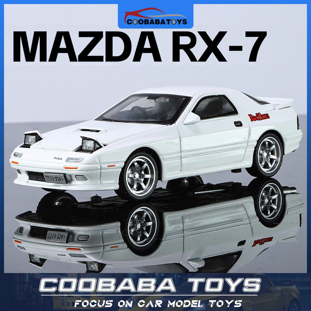 CBB 1:32 Mazda RX-7 Alloy รถเหล็กโมเดลของเล่นสําหรับเด็กเด็กผู้ชายผู้ใหญ่คอลเลกชัน Fast Shipping
