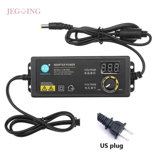3-36v 60W Power Adapter ปรับแรงดันไฟฟ้าได้พร้อมหน้าจอแสดงผล US Plug [Je-th]