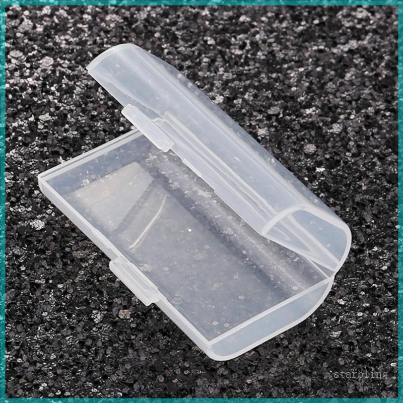 Star AA Protections กล่อง 2 ช่องกล่องเก็บกระเป๋าฝาครอบป้องกันเหมาะสําหรับ 1 2 ชิ้น AA แบตเตอรี่