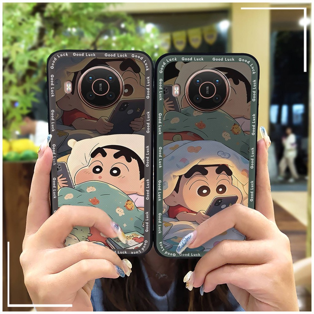 ทนทานเต็มห่อเคสโทรศัพท์สําหรับnokia X20/X10 ป้องกันซิลิโคนTPUโทรศัพท์มือถือปกหลังกระเป๋าโทรศัพท์ป้องกันAnti-KNOCKโทรมือถือกรณีน่ารักGraffiti Anti-ฝุ่นปก