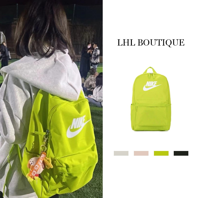 LHL BOUTIQUE กระเป๋าเป้สะพายหลัง ไนลอน นักเรียน กันน้ำความ จุขนาดใหญ่ทนทาน