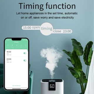 Tuya WiFi สมาร์ทซ็อกเก็ต 10A 16A 20A บ้านสมาร์ทซ็อกเก็ต WiFi รีโมทคอนโทรล Google Home และ Alexa ควบคุมเสียง