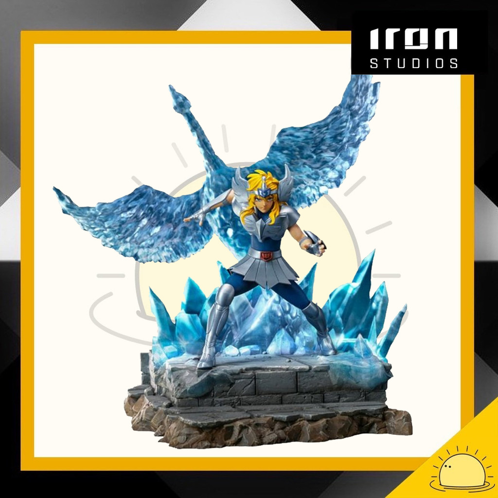 Iron Studios Saint Seiya Cygnus Hyoga Deluxe 1/10