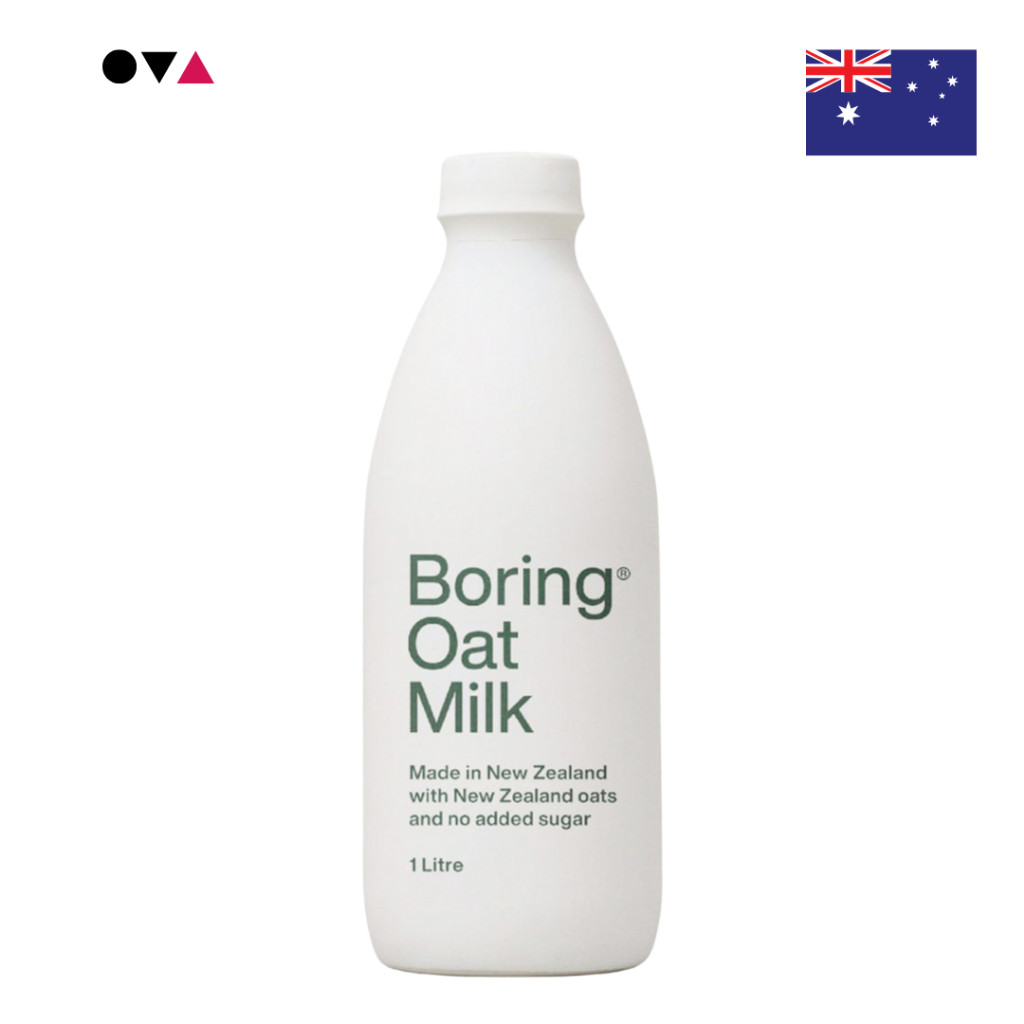 Boring Original Oat Milk 1ลิตร นมโอ๊ตสูตรดั้งเดิม ปราศจากน้ำตาล