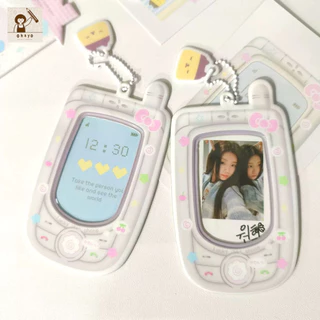 ohayo อัลบั้มใส่โฟโต้การ์ด การ์ดโลโม่ Card Holder สไตล์การ์ตูน พวงกุญแจ Cards Organizer