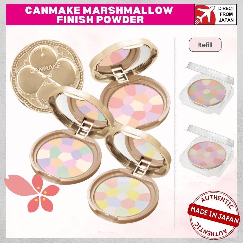 Canmake Marshmallow Finish Powder -Abloom-