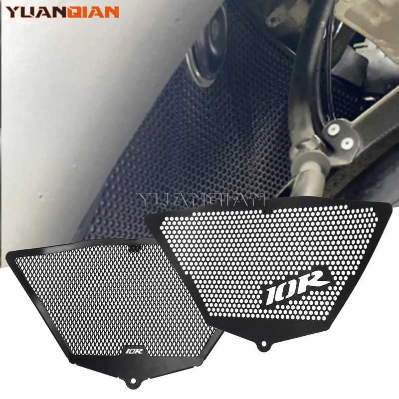 สําหรับ Kawasaki ZX-10RR ZX10RR ZX10R ZX-10R ZX 10RR 10R 2008-2020 หม้อน้ํารถจักรยานยนต์ Guard และ Oil Cooler Guard Protector ฝาครอบ