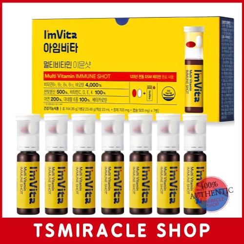 Chong Kun Dang I'm Vita Premium All-in-one Multivitamin Immune Shot 7 Bottles