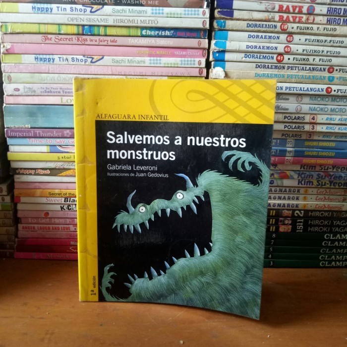 นําเข้าต้นฉบับ Salvemos A Nuestros Monstruos Gabriela Leveroni Alfaguara