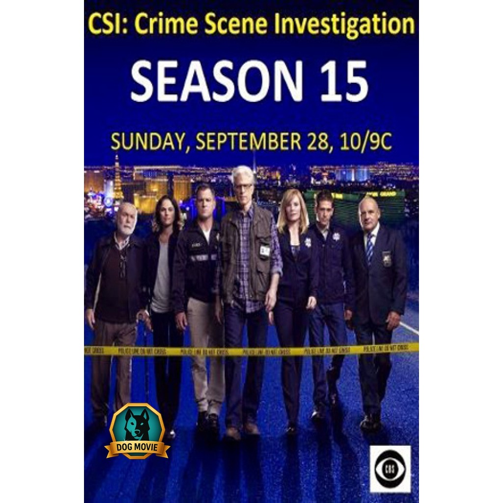 DVD เสียงไทยแท้ CSI Las Vegas Season 15 ไขคดีปริศนาเวกัส ปี 15