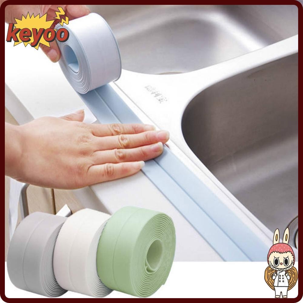 คีย์อูล แถบเคลือบหลุมร่องฟันในครัว, เคาน์เตอร์เทปกาวด้วยตนเอง, มืออาชีพที่มีสีสันโรคราน้ําค้างห้องน้ําห้องอาบน้ําฝักบัวกระเบื้องซีลในครัวเรือ