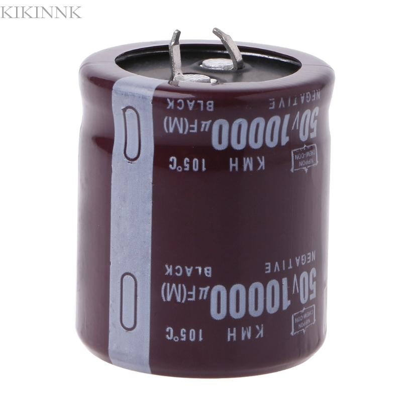 Kikin 10000uF 50V 105°C Power Electrolytic Capacitor Snap Fit