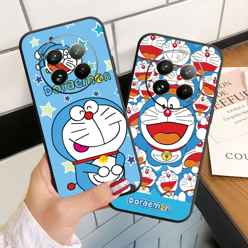 ปลอกสําหรับrealme 11 12 13 Pro Plus + 4G 5G Soft Silicoenเคสโทรศัพท์ฝาครอบโดราเอมอน