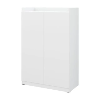 Koncept Furniture ตู้รองเท้า รุ่น Pura ขนาด 80 ซม. สีขาว (80x40x120 ซม.) แบรนด์ KONCEPT FURNITURE