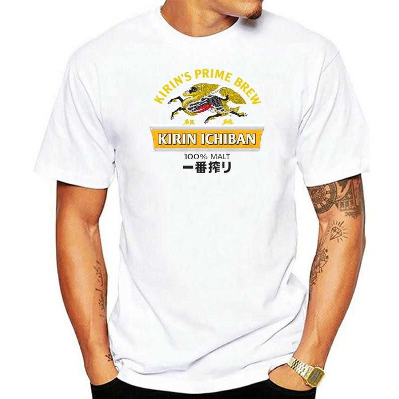 BOARDRIPPAZ เสื้อยืด KIRIN ICHIBAN 100% MALT PRIME BREW JAPAN BEER BIER BRAUEREI