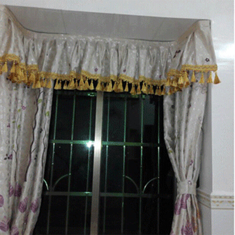 แนะนำ ผ้าม่าน 1m PomPom ผ้าม่านพู่ Fringe Trims ผ้า DIY ริบบิ้นเย็บผ้าตกแต่งเบาะ ราคาพิเศษ มีเก็บเงินปลายทาง