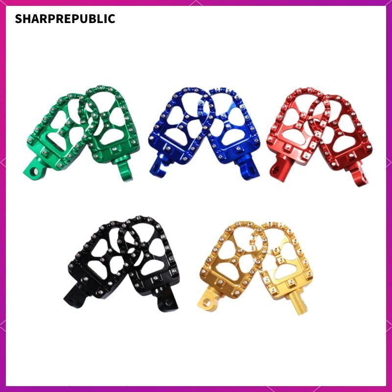 [SHARPREPUBLIC] ที่พักเท้ารถจักรยานยนต์ สําหรับ XL883 XL1200C XL1200R XL1200L