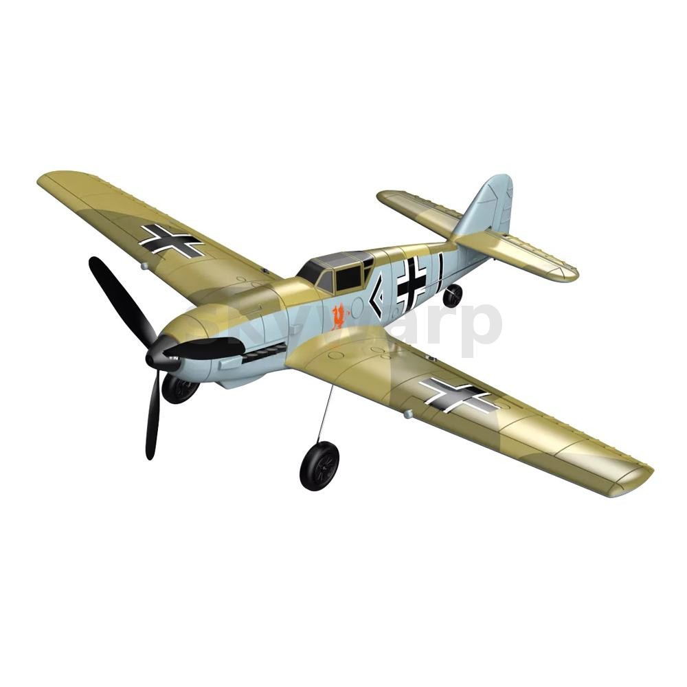 Eachine BF109 2.4GHz 4CH 400mm Wingspan 6-Axis One-Key U-Turn Aerobatic Xpilotเสถียรระบบ EPP Mini RC เครื่องบิน RTF สําหรับผู้เริ่มต้น
