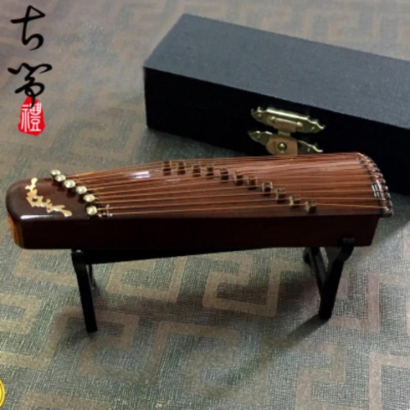 MUSIC BABY Mini Guzheng Model MUSIC BABY Mini Guzheng Doll Guzheng เครื่องดนตรีรุ่นกล่องของขวัญ MUSI