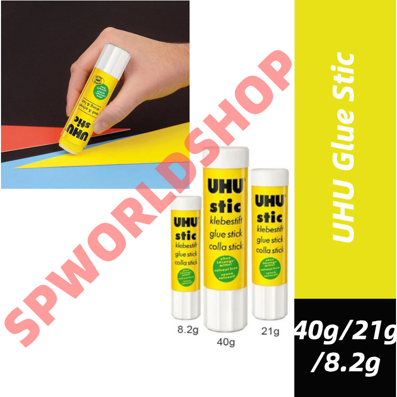 UHU กาว Stic 8.2g 21g 40g UHU Stic UHU Made in Germany ผลิตภัณฑ์ UHU Stic
