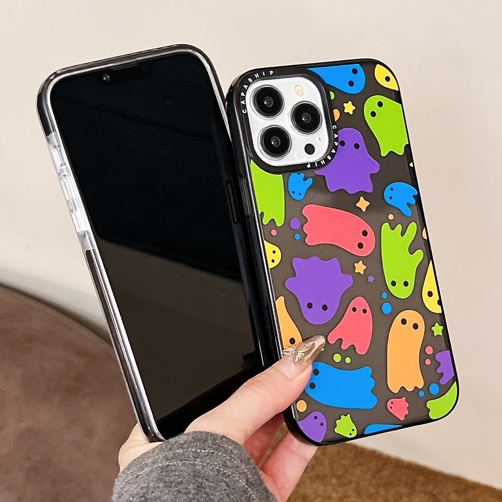 แมวน่ารัก Anti fall Soft เคสโทรศัพท์สําหรับ iPhone 16 Pro Max 16 Pro 15ProMAX 16 15 14 13 12 11 Pro Max XR IX กรณีคลุมทั้งหมดปลอกกันกระแทกป้องกันปกอ่อน