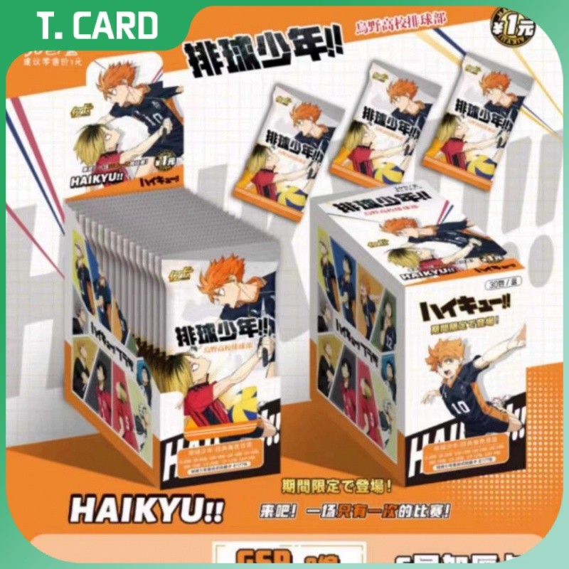 Yika Volleyball Junior Card คอลเลกชันสินค้าอนิเมะ การ์ดหายาก