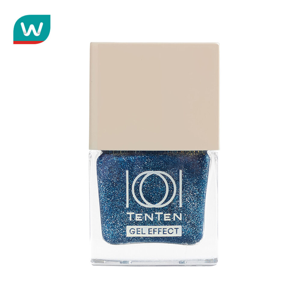 Ten Ten เท็น เท็น น้ำยาทาเล็บ เจล เอฟเฟค 12มล. NBT105 โกลเด้น เมดโอ
