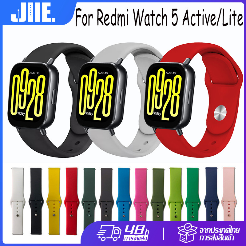 สายยางนุ่ม สำหรับ Redmi Watch5 Active / Redmi Watch5 Lite / 22MM สายซิลิโคน สายคล้องอุปกรณ์เสริมกีฬา Correa สร้อยข้อมือ