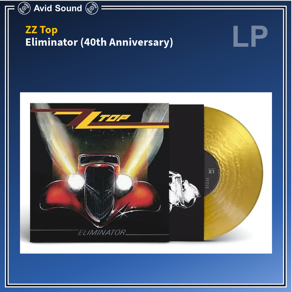 [ ออก E-Tax ได้ ] แผ่นเสียง ZZ Top Eliminator (40th Anniversary) ใหม่ ซีล ZZ Top Vinyl LP