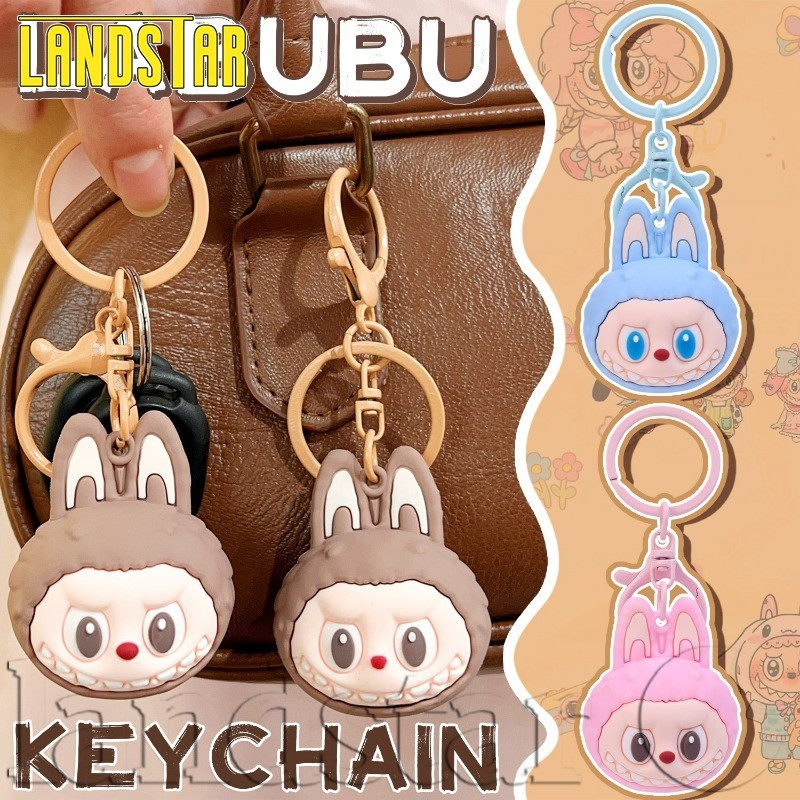 กระเป๋าเป้สะพายหลังแขวนเครื่องประดับ Charms - สําหรับกระเป๋า, โทรศัพท์มือถือ, Key - 3D PVC Labubu ตุ๊กตาจี้ - การ์ตูนน่ารัก Labubu พวงกุญแจ - พวงกุญแจรถอุปกรณ์ตกแต่ง