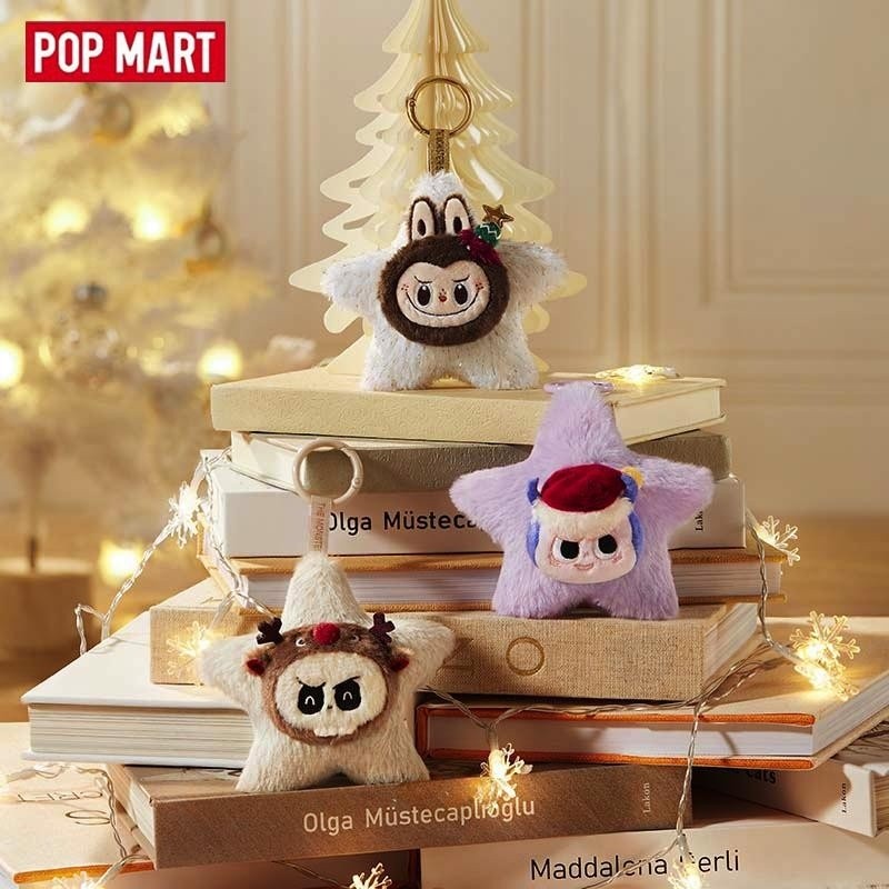 Popmart LABUBU-THE MONSTERS Classic Series-Sparkling Plush Pendant Mystery Box XC8W