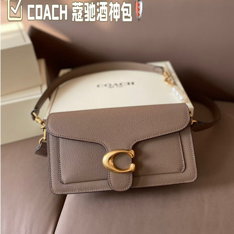 Tabby Bacchus Bag กระเป๋าสะพายแบบพกพา Original Single Cowhide แฟชั่น All-Match Original Single Cowhide หญิงกระเป๋าของขวัญกล่อง CO333333-1122