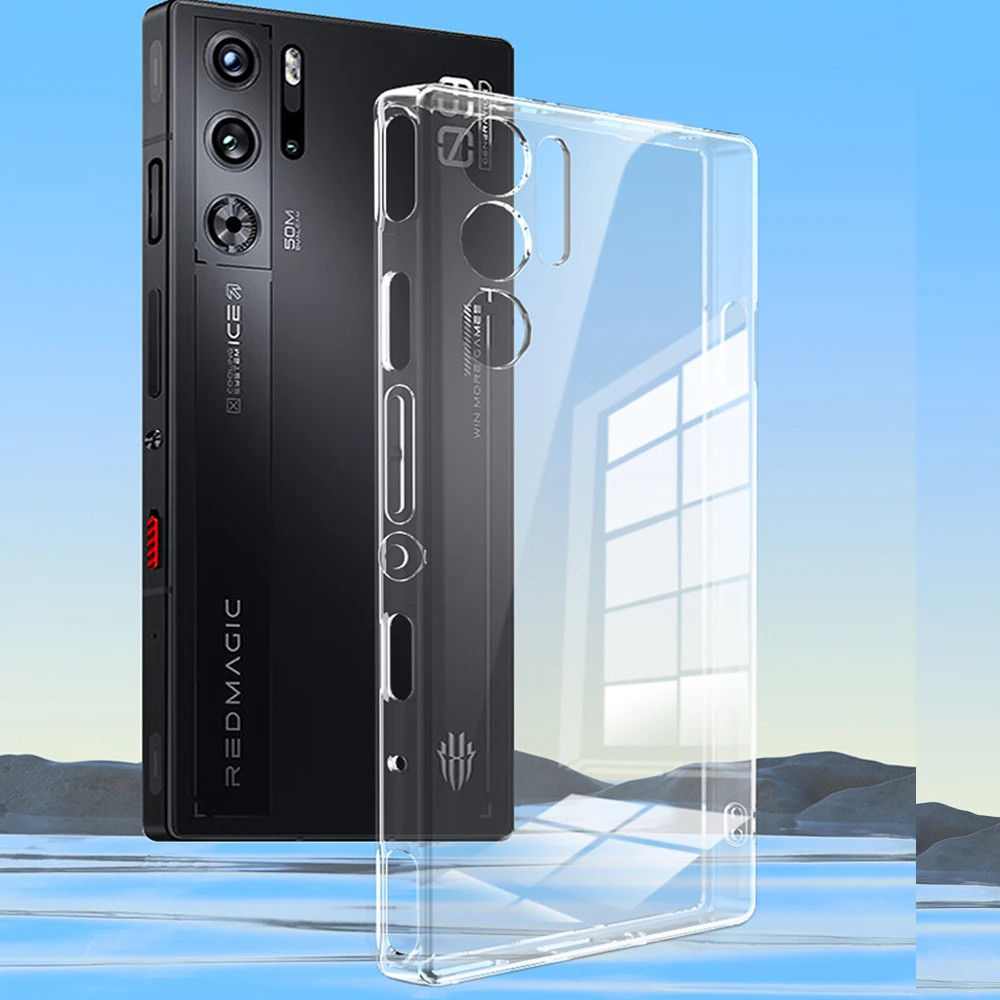 Ultra Thin Clear Soft TPU ป้องกันกล้อง Soft TPU สําหรับ ZTE Nubia Red Magic 10 Pro + Redmagic 9 9S Pro Plus ปลอก