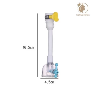 [PE] 360 องศาบ้านหมุนได้น้ํา Bubbler ก๊อกน้ําประหยัดน้ําหัวฉีดเครื่องเติมอากาศแตะอะแดปเตอร์ห้องครัวห้องน้ําอุปกรณ์ TH